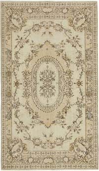 El Dokuma Vintage Halı - 160 cm x 271 cm