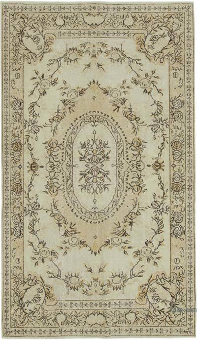 Vintage Turkish Hand-Knotted Rug - 5' 3" x 8' 11" (63 in. x 107 in.)