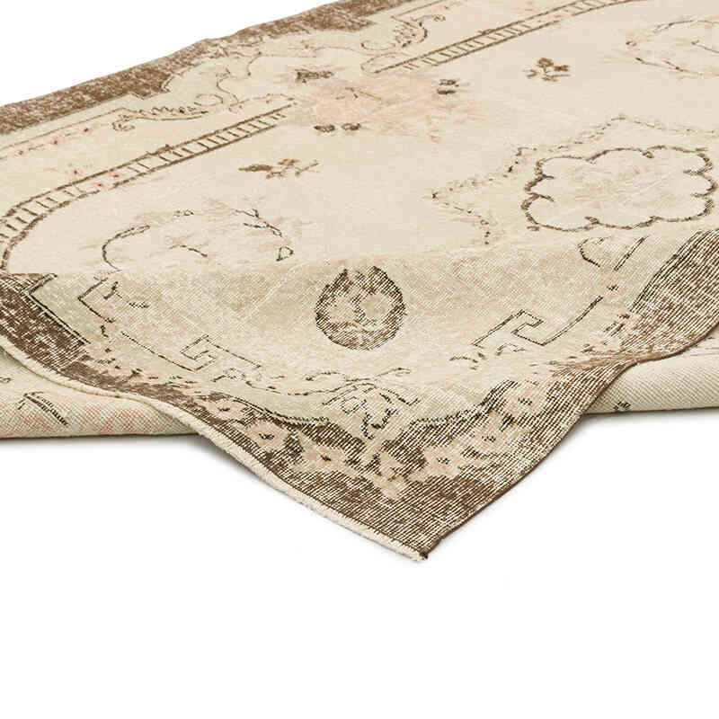 Alfombra Vintage Turca Anudada a Mano - 195 cm x 303 cm - K0050749