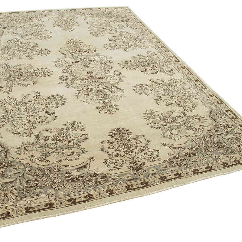 Alfombra Vintage Turca Anudada a Mano - 195 cm x 308 cm - K0050765