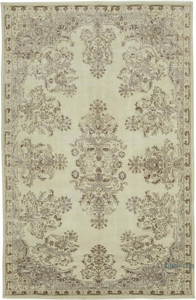 Vintage Turkish Hand-Knotted Rug - 6' 5" x 10' 1" (77 in. x 121 in.) - K0050765