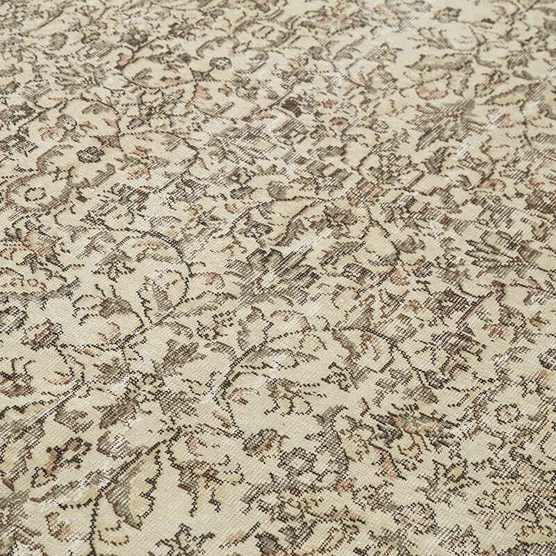 Alfombra Vintage Turca Anudada a Mano - 206 cm x 305 cm - K0050768