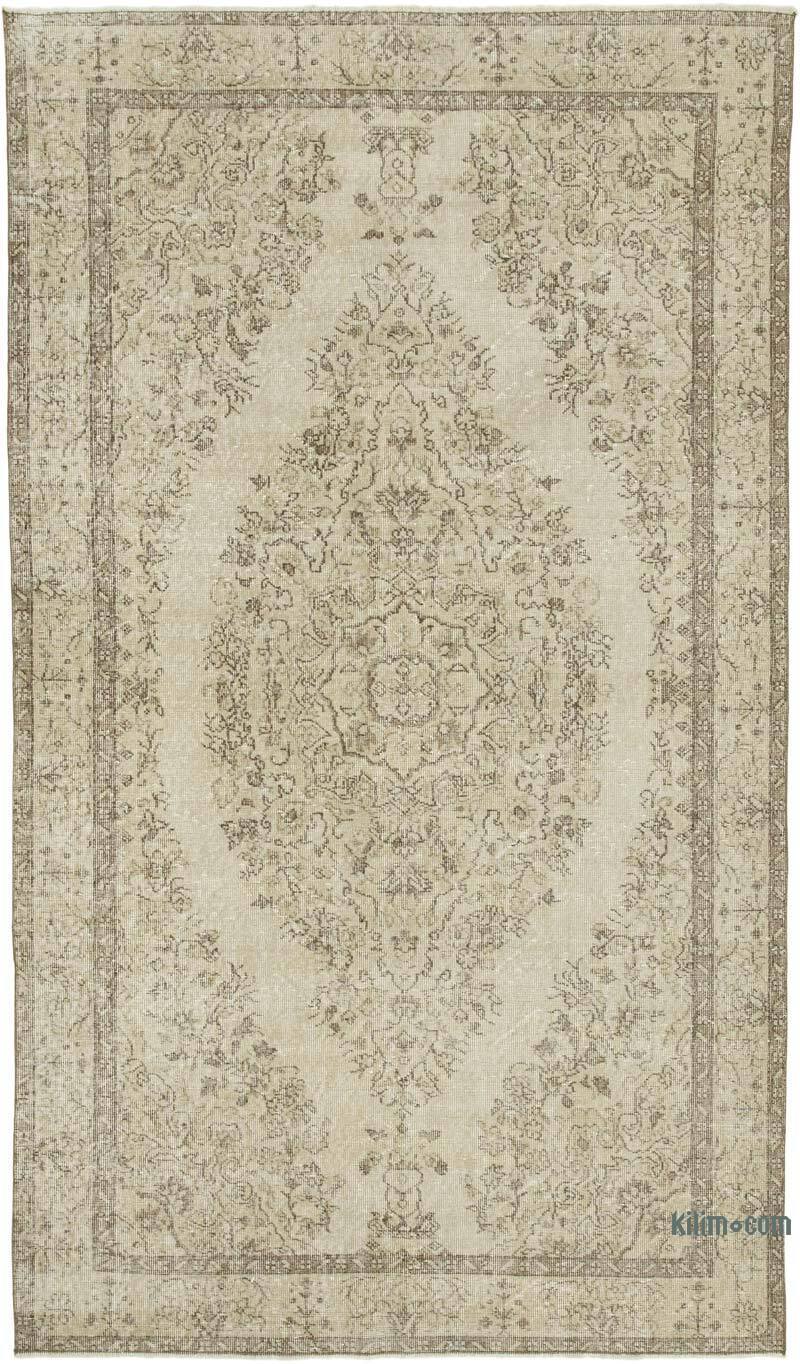 Alfombra Vintage Turca Anudada a Mano - 170 cm x 292 cm - K0050778