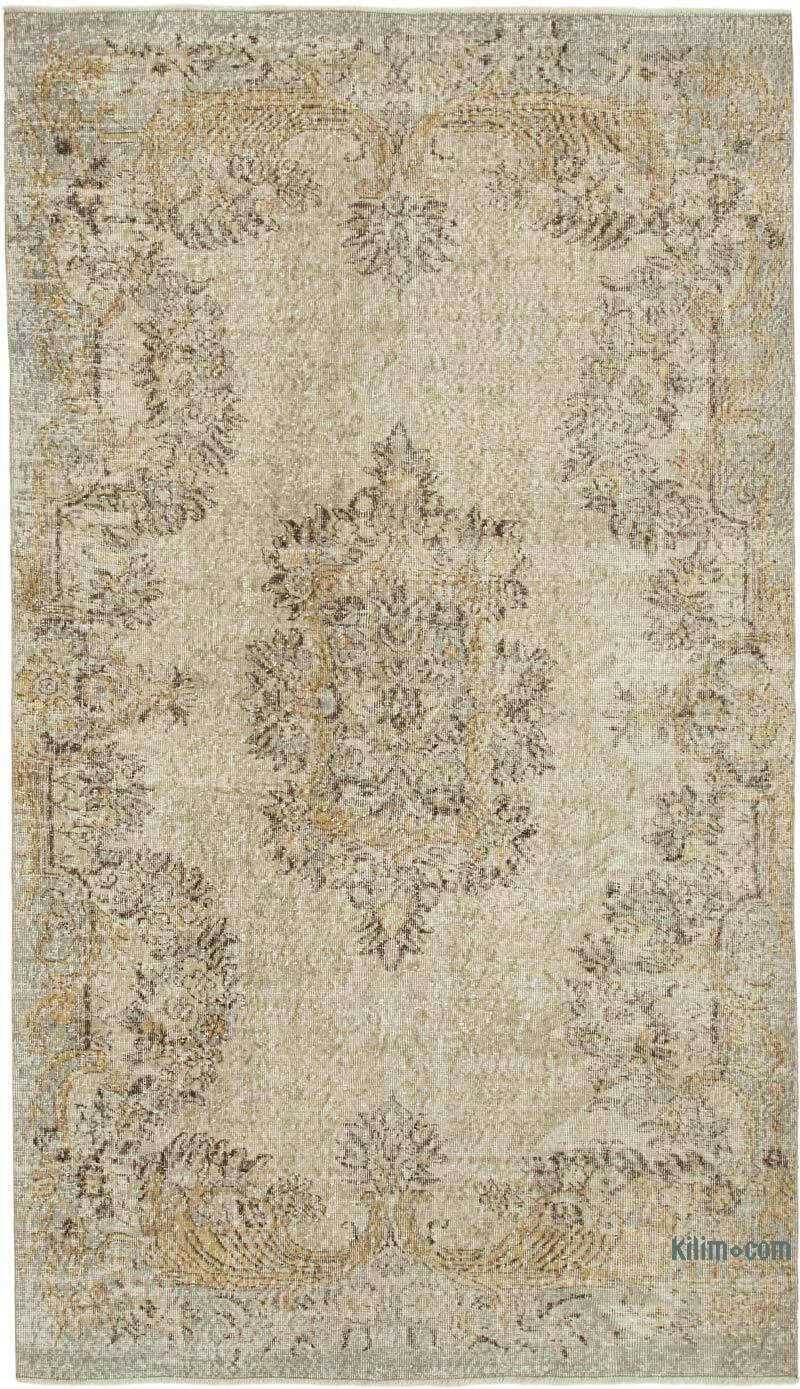 El Dokuma Vintage Halı - 166 cm x 290 cm - K0050784