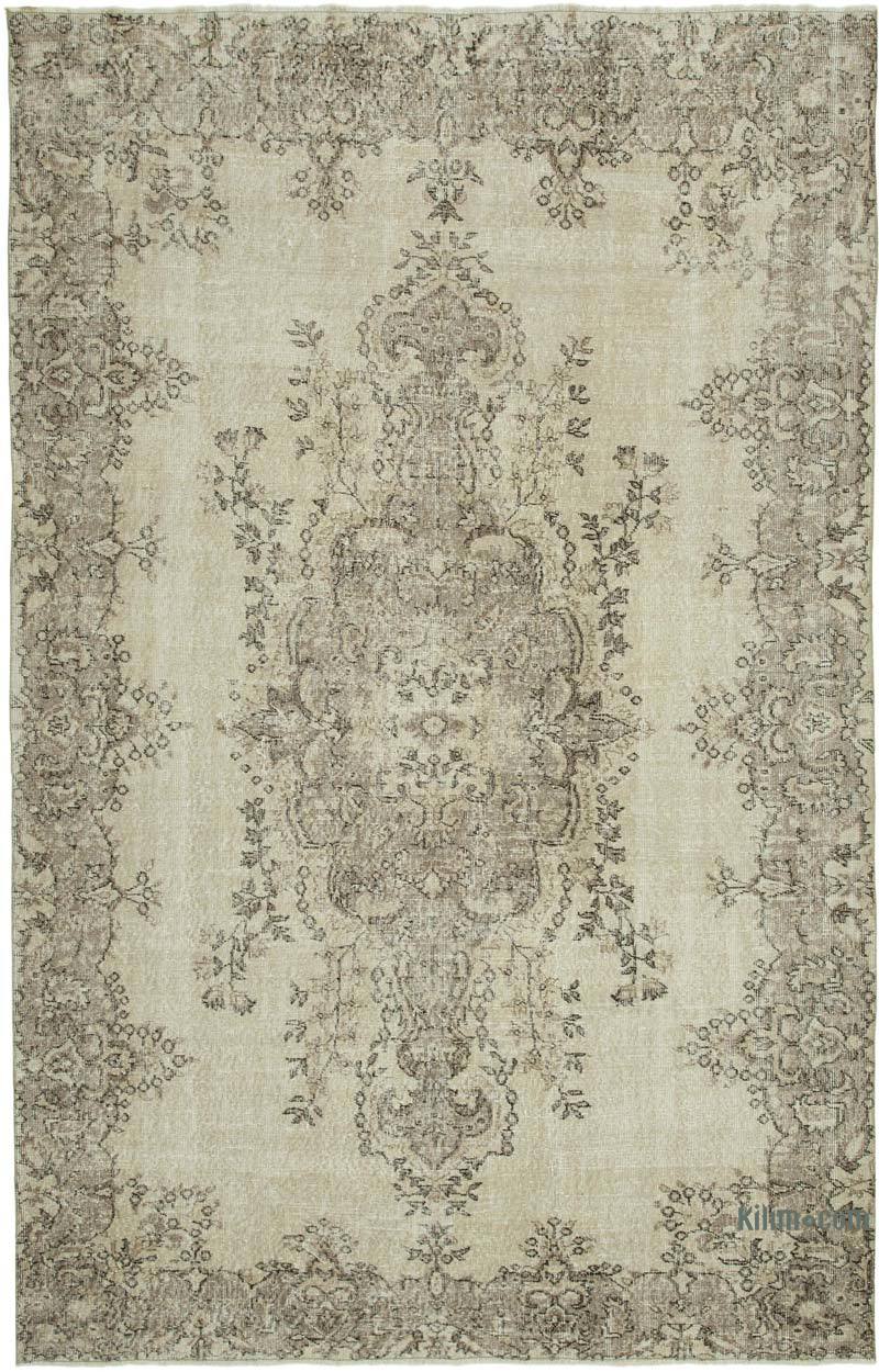 Vintage Turkish Hand-Knotted Rug - 6' 11" x 10' 5" (83 in. x 125 in.) - K0050793