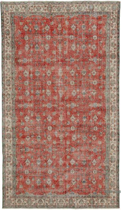 Vintage Turkish Hand-Knotted Rug - 6'  x 10' 4" (72 in. x 124 in.)