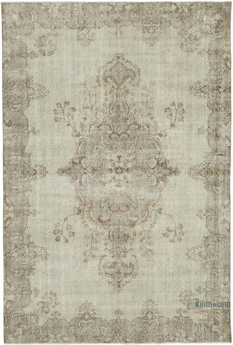 Vintage Turkish Hand-Knotted Rug - 6' 11" x 10' 5" (83 in. x 125 in.) - K0050818