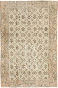 El Dokuma Vintage Halı - 200 cm x 291 cm