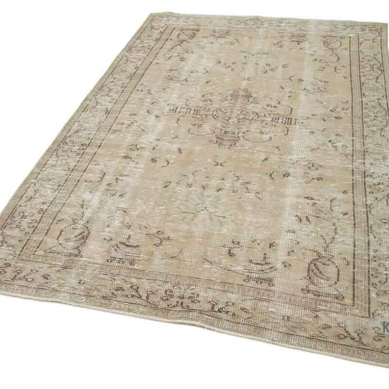 Vintage Turkish Hand-Knotted Rug - 4' 11" x 7' 11" (59 in. x 95 in.) - K0050841