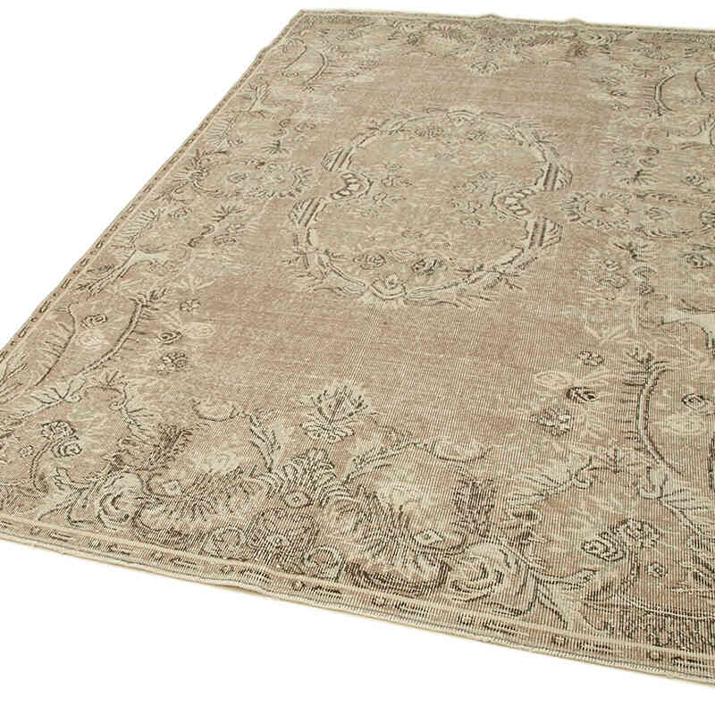 Alfombra Vintage Turca Anudada a Mano - 185 cm x 298 cm - K0050842