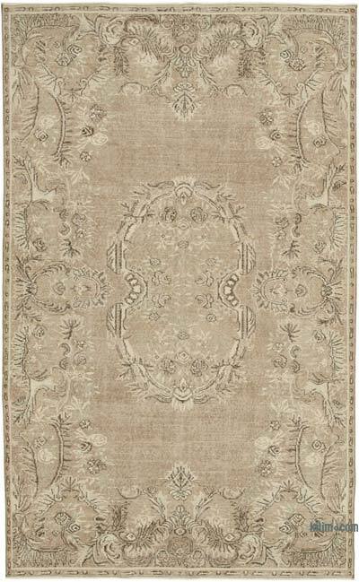 Alfombra Vintage Turca Anudada a Mano - 185 cm x 298 cm