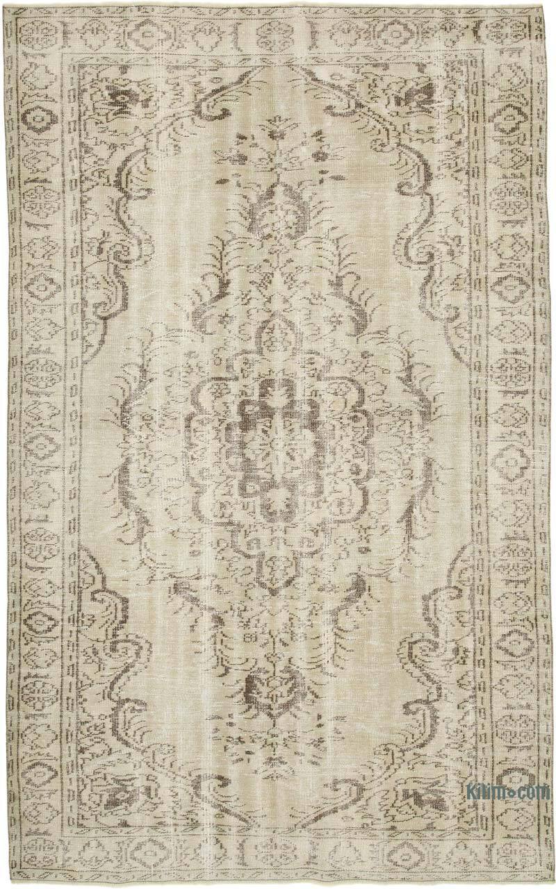 El Dokuma Vintage Halı - 186 cm x 293 cm - K0050844
