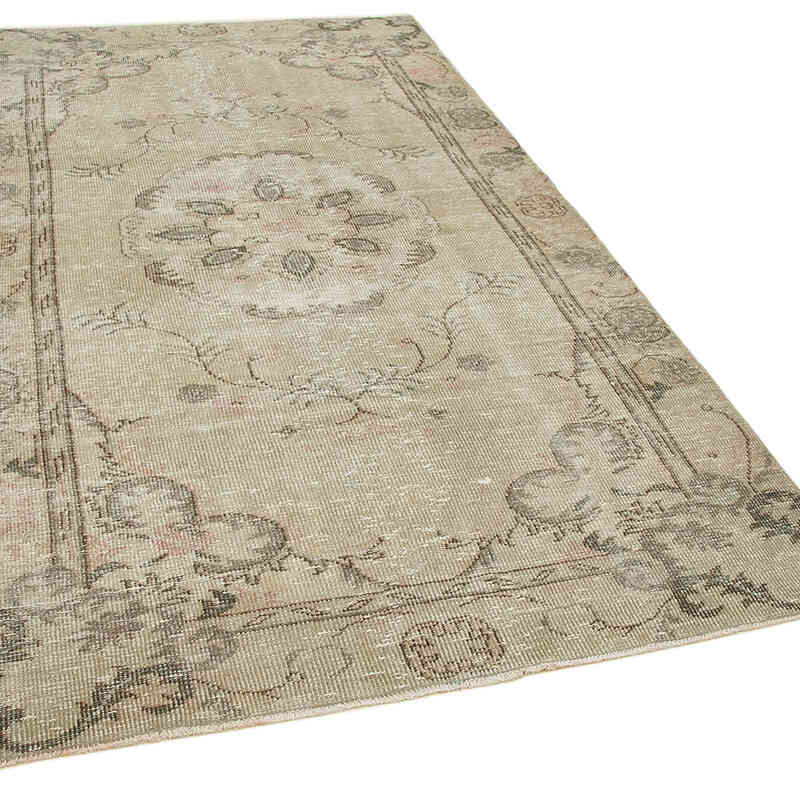 Alfombra Vintage Turca Anudada a Mano - 155 cm x 273 cm - K0050849
