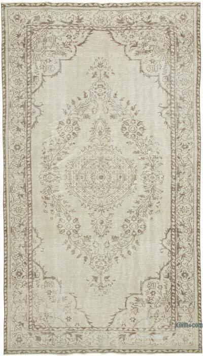 Alfombra Vintage Turca Anudada a Mano - 192 cm x 316 cm