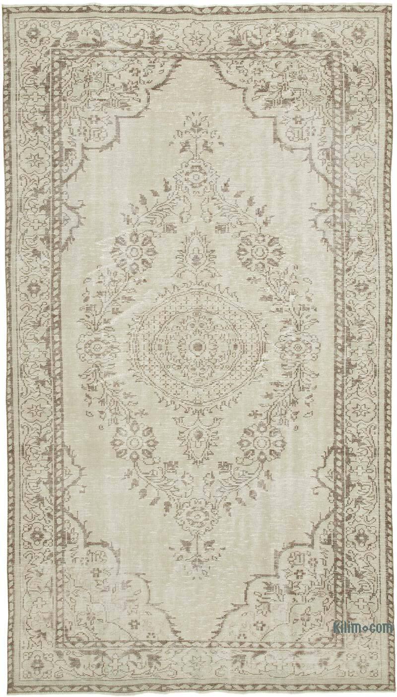 El Dokuma Vintage Halı - 192 cm x 316 cm - K0050856