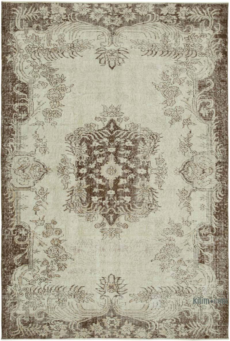 Vintage Turkish Hand-Knotted Rug - 5' 6" x 8'  (66 in. x 96 in.) - K0050859