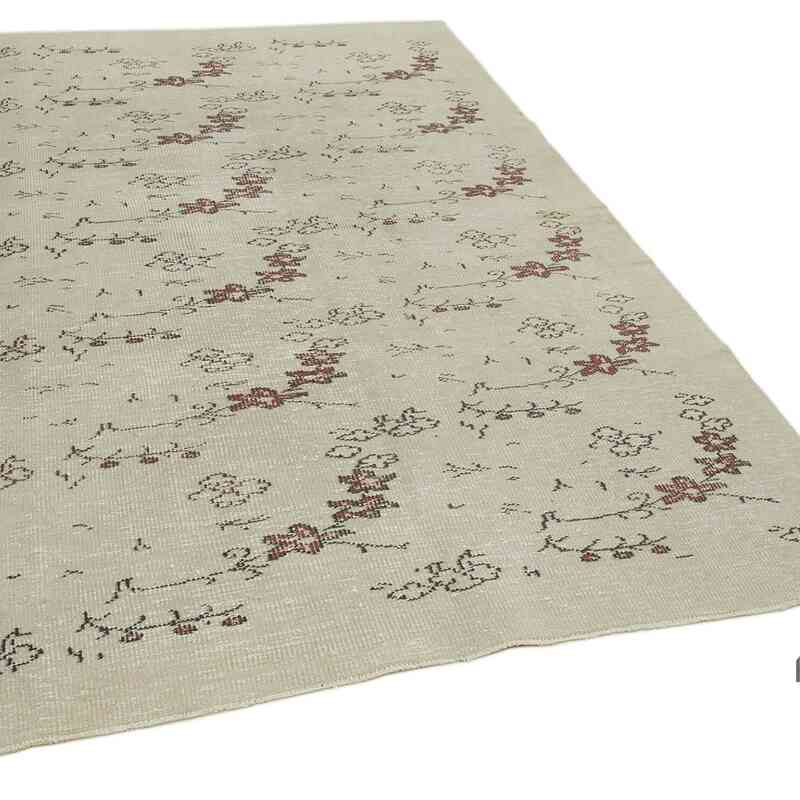 Vintage Turkish Hand-Knotted Rug - 5' 6" x 8' 7" (66 in. x 103 in.) - K0050862