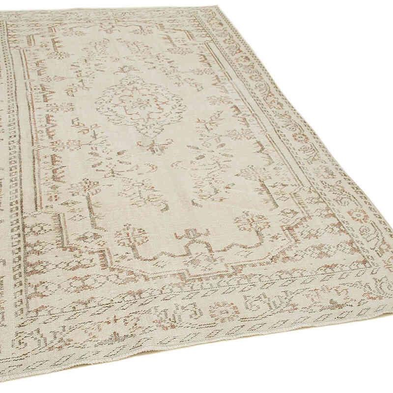 Vintage Turkish Hand-Knotted Rug - 5' 4" x 8' 9" (64" x 105") - K0050874