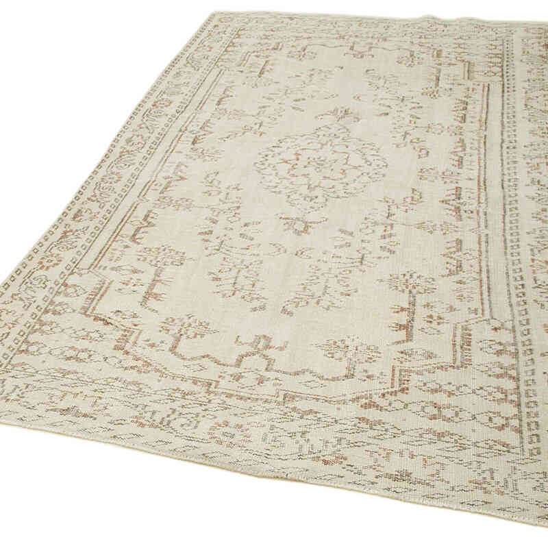 Vintage Turkish Hand-Knotted Rug - 5' 4" x 8' 9" (64" x 105") - K0050874