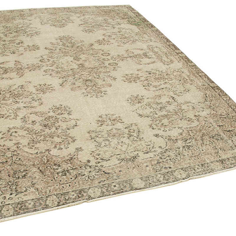 Alfombra Vintage Turca Anudada a Mano - 205 cm x 286 cm - K0050878
