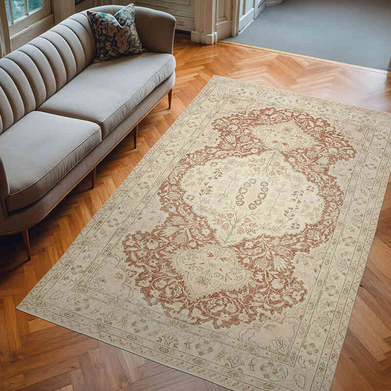El Dokuma Vintage Halı - 194 cm x 300 cm - K0050881