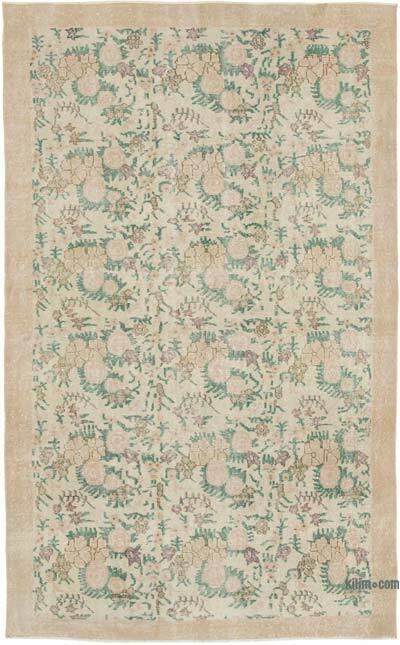 Alfombra Vintage Turca Anudada a Mano - 165 cm x 273 cm