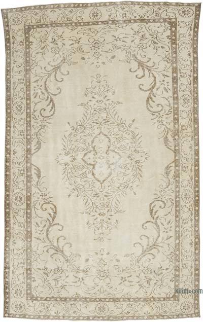 Vintage El Dokuma Anadolu Halısı - 171 cm x 281 cm