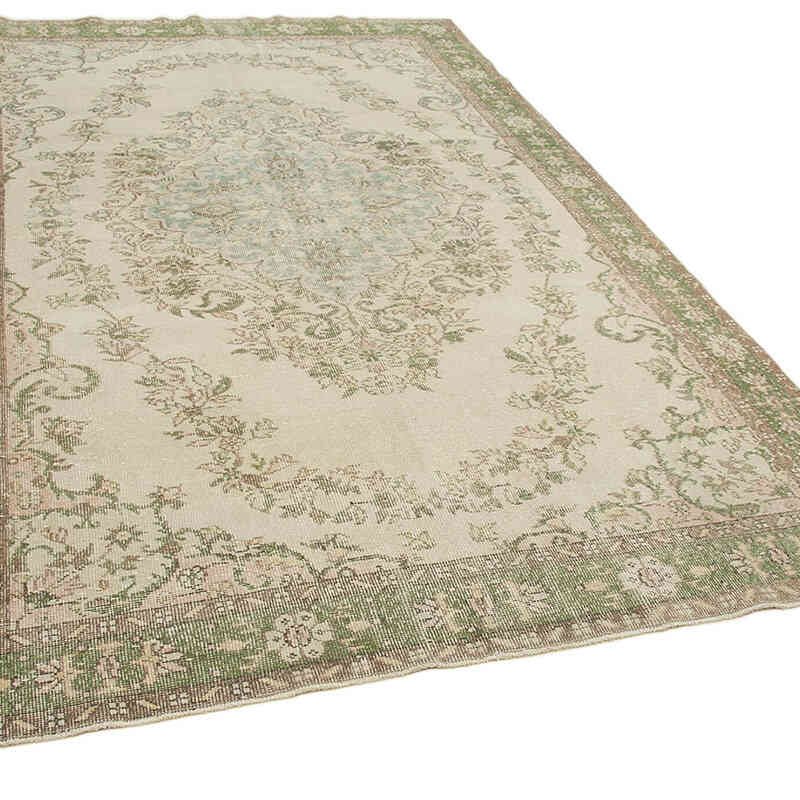 El Dokuma Vintage Halı - 195 cm x 301 cm - K0050884