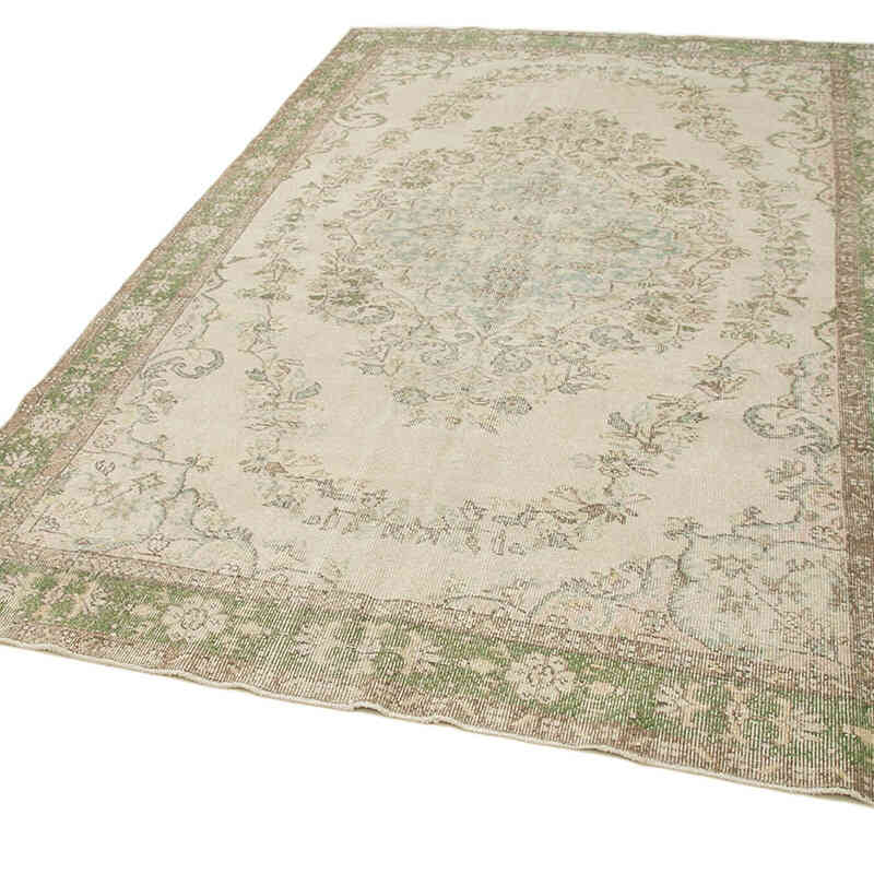El Dokuma Vintage Halı - 195 cm x 301 cm - K0050884