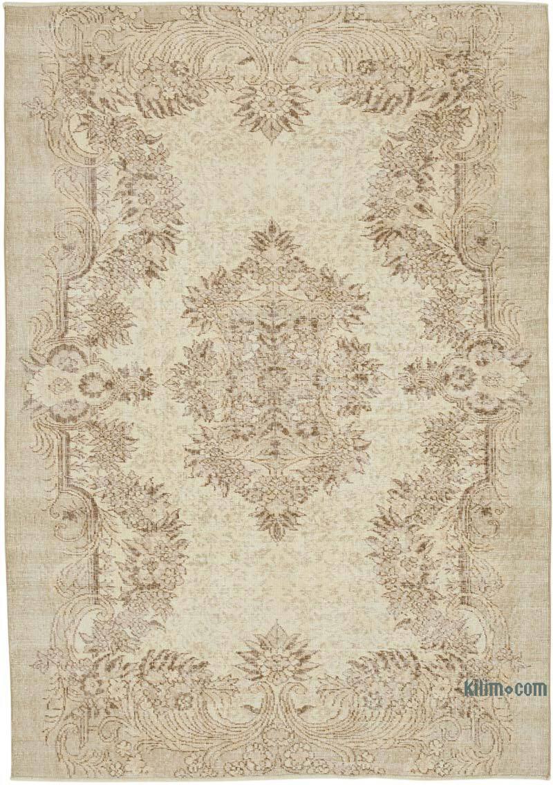 Vintage Turkish Hand-Knotted Rug - 5' 4" x 7' 9" (64" x 93") - K0050890