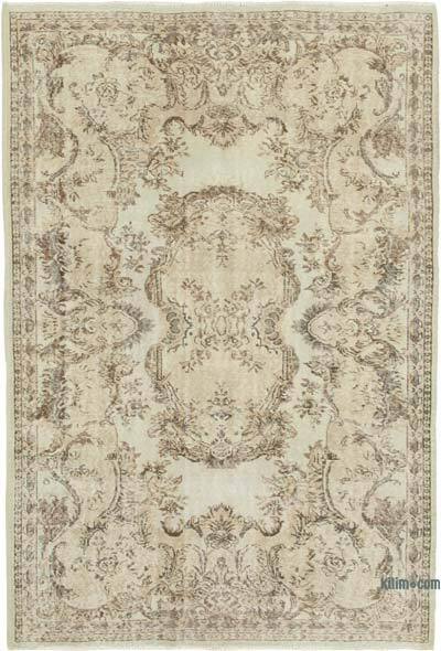 Vintage El Dokuma Anadolu Halısı - 170 cm x 248 cm