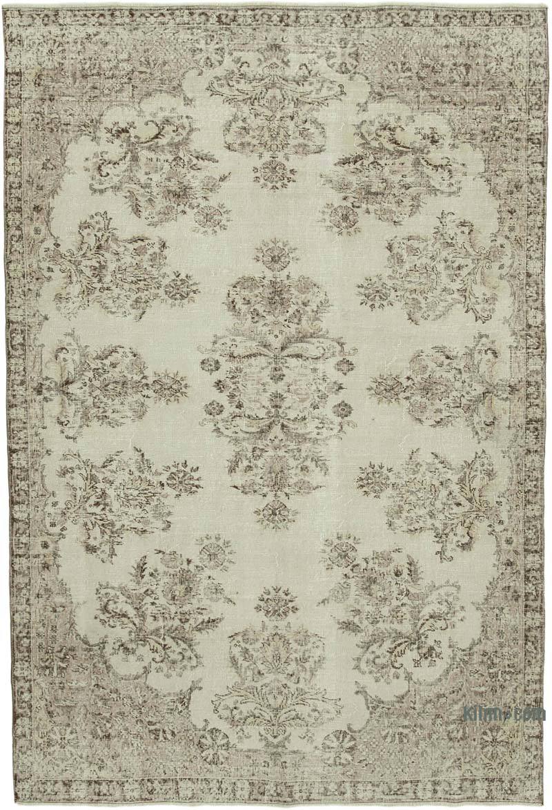 Vintage Turkish Hand-Knotted Rug - 7'  x 10' 2" (84 in. x 122 in.) - K0050903