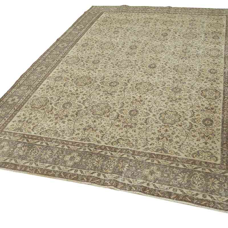 Vintage Turkish Hand-Knotted Rug - 6' 10" x 10' 4" (82 in. x 124 in.) - K0050904
