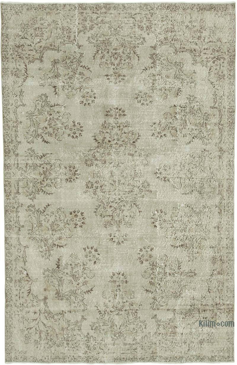 Vintage Turkish Hand-Knotted Rug - 6' 11" x 10' 6" (83 in. x 126 in.) - K0050906