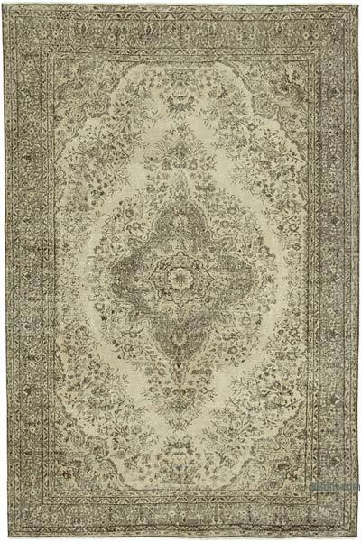 Vintage El Dokuma Anadolu Halısı - 211 cm x 312 cm