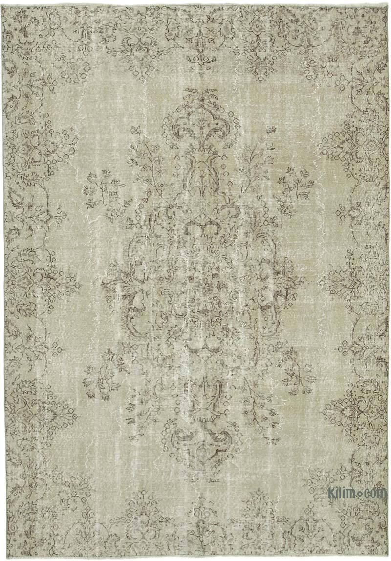 Vintage Turkish Hand-Knotted Rug - 7'  x 10'  (84 in. x 120 in.) - K0050922