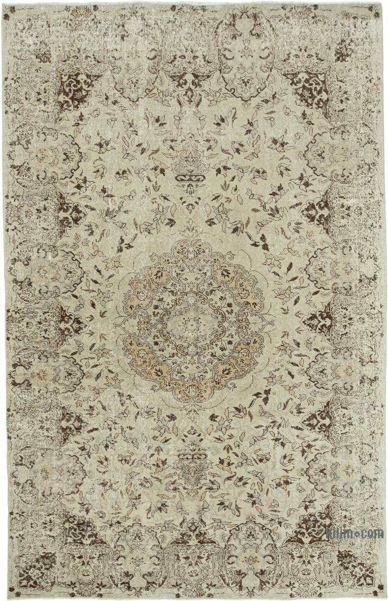Vintage Turkish Hand-Knotted Rug - 6' 9" x 10' 7" (81 in. x 127 in.) - K0050929