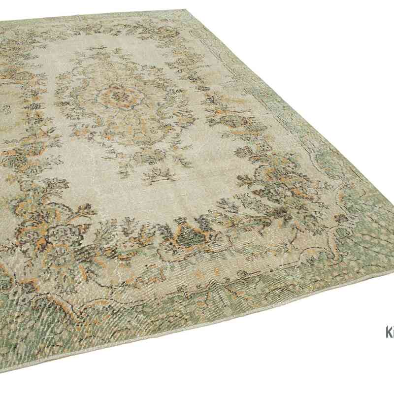Vintage Turkish Hand-Knotted Rug - 6' 5" x 10' 11" (77" x 131") - K0050937
