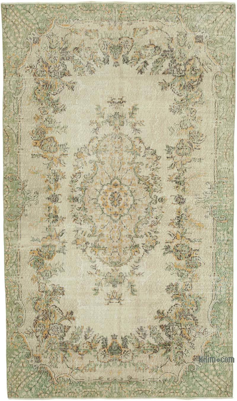 Vintage Turkish Hand-Knotted Rug - 6' 5" x 10' 11" (77" x 131") - K0050937