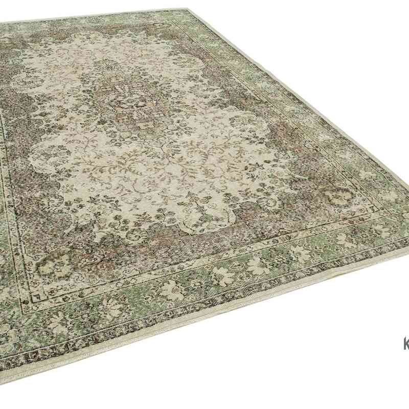 Vintage Turkish Hand-Knotted Rug - 6' 8" x 10' 7" (80 in. x 127 in.) - K0050963