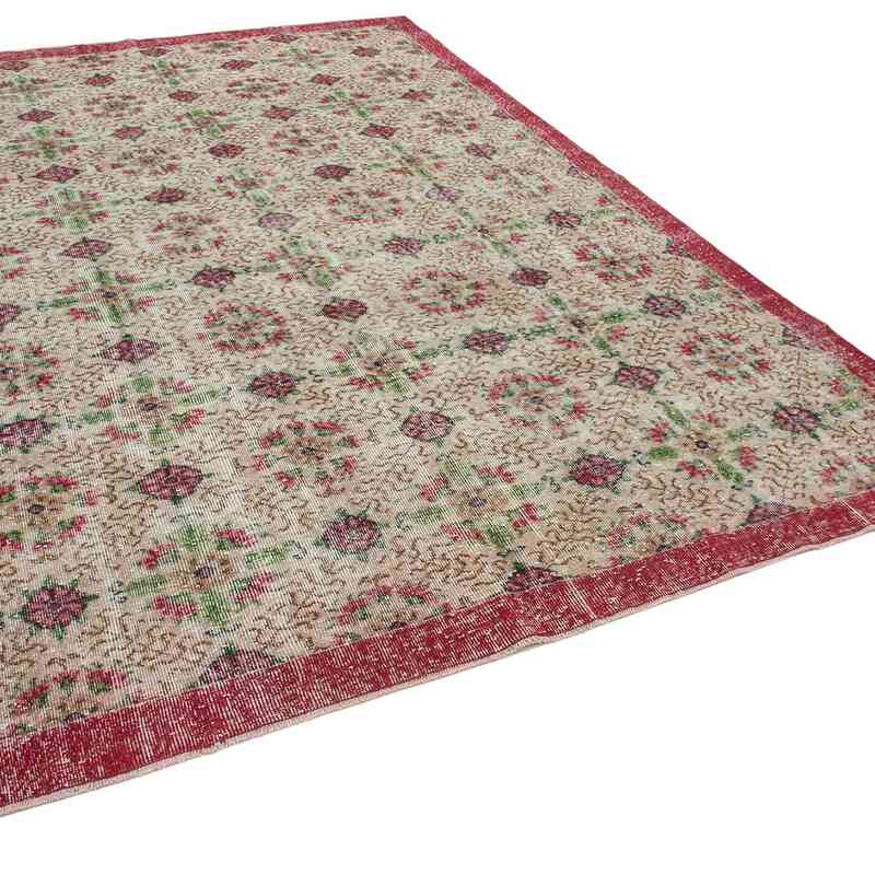 Vintage Turkish Hand-Knotted Rug - 6' 11" x 10' 4" (83 in. x 124 in.) - K0051017