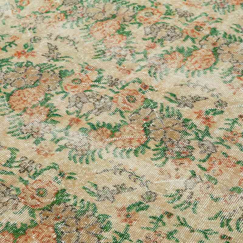 Vintage Turkish Hand-Knotted Rug - 7'  x 10' 9" (84" x 129") - K0051020