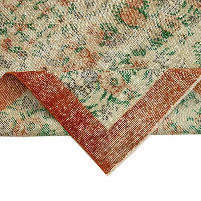 Vintage Turkish Hand-Knotted Rug - 7'  x 10' 9" (84" x 129") - K0051020
