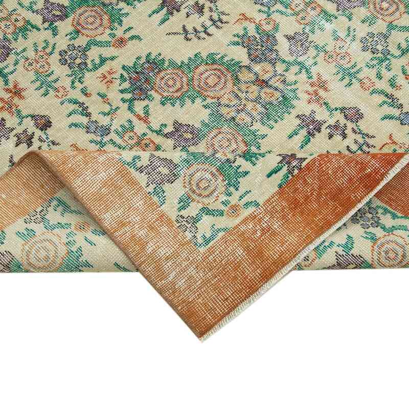 Alfombra Vintage Turca Anudada a Mano - 212 cm x 316 cm - K0051025