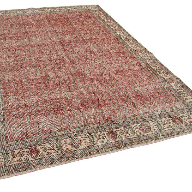 Vintage Turkish Hand-Knotted Rug - 6' 10" x 10' 4" (82 in. x 124 in.) - K0051036