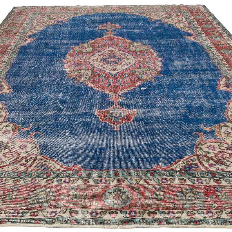 Vintage Turkish Hand-Knotted Rug - 7' 3" x 10' 4" (87 in. x 124 in.) - K0051038