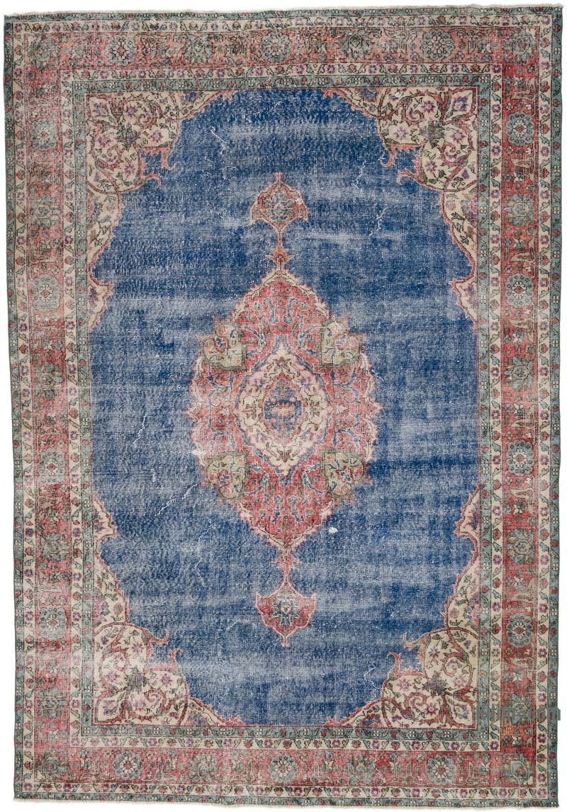 Vintage Turkish Hand-Knotted Rug - 7' 3" x 10' 4" (87 in. x 124 in.) - K0051038