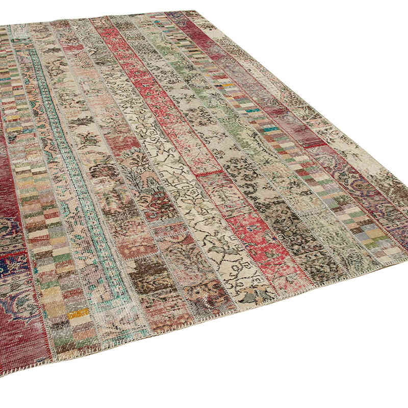 Alfombra Turca de Retazos - 203 cm x 305 cm - K0051182
