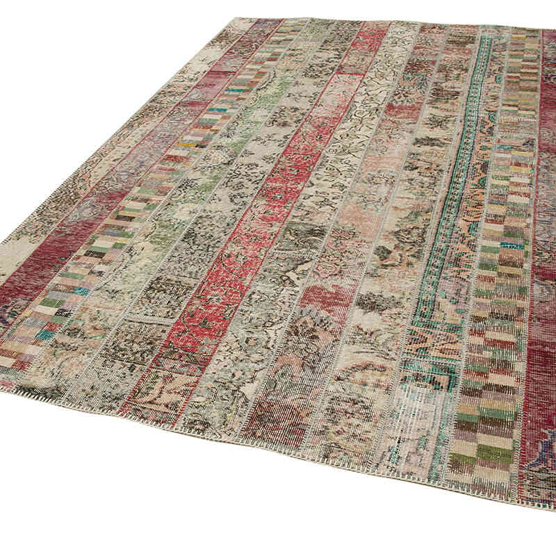 Alfombra Turca de Retazos - 203 cm x 305 cm - K0051182