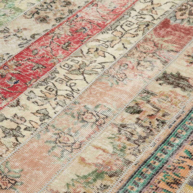 Alfombra Turca de Retazos - 203 cm x 305 cm - K0051182